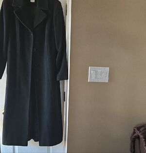 Worthington Classic Black Trench Coat